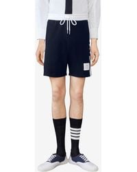Thom Browne - 4-Bar Stripes Track Shorts - Lyst