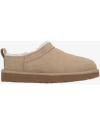 UGG - Classic Micro Suede Slippers - Lyst