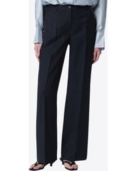 P.A.R.O.S.H. - Straight-Leg Wool Pants - Lyst
