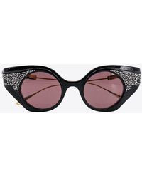 Gucci - Crystal-Embellished Cat-Eye Sunglasses - Lyst