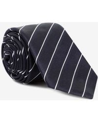 Giorgio Armani - Striped Silk Tie - Lyst