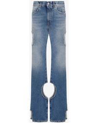 Off-White c/o Virgil Abloh - Meteor Flared Jeans - Lyst