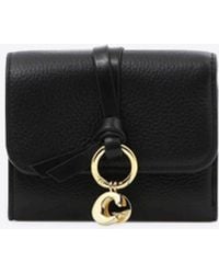 Chloé - Small Alphabet Tri-Fold Wallet - Lyst
