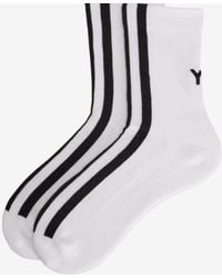 Y-3 - Logo Stripes Socks - Lyst