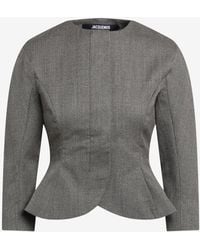 Jacquemus - Palmier Peplum Jacket - Lyst