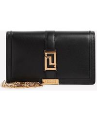 Versace - Mini Greca Goddess Clutch Bag - Lyst