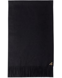 Prada - Cashmere-Blend Fringed Scarf - Lyst