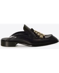 Loewe - Edge Loafer Mules - Lyst