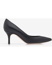 Manolo Blahnik - Kietta 70 Nappa Leather Pumps - Lyst