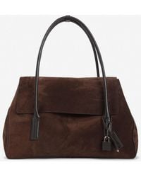 Tom Ford - Large Eclipse Suede Shoulder Bag - Lyst