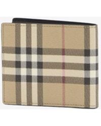 Burberry - Check Book Wallet - Lyst