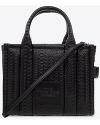 Marc Jacobs - The Small Monogram Leather Tote Bag - Lyst