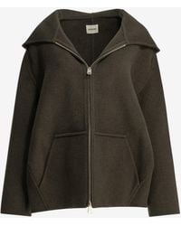 KHAITE - Dolem Zip-Up Jacket - Lyst