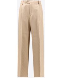 Gucci - Gg Wool Tailored Pants - Lyst