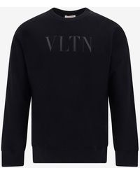 Valentino - Vltn Print Sweatshirt - Lyst