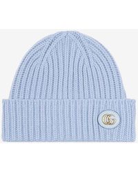 Gucci - Logo-Patch Wool And Cashmere Beanie - Lyst