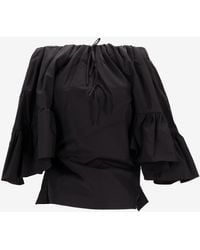 MERYLL ROGGE - Off-Shoulder Ruffled Blouse - Lyst