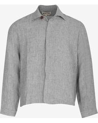Marané - Long-Sleeved Linen Shirt - Lyst