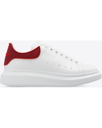 Alexander McQueen - Oversized Chunky Leather Sneakers - Lyst