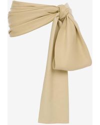 Chloé - Signature Bow Leather Belt - Lyst