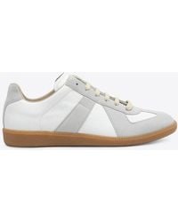 Maison Margiela - Replica Leather Low-Top Sneakers - Lyst