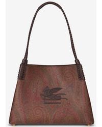 Etro - Small Arnica Libra Paisley Jacquard Tote Bag - Lyst