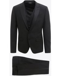 Dolce & Gabbana - Wool And Silk Single-Breasted Suit - Lyst