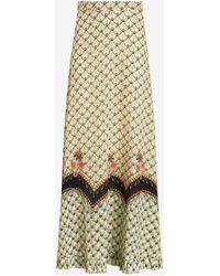 Etro - Floral Print Maxi Skirt - Lyst