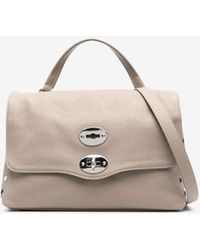 Zanellato - Small Postina Daily Pebbled Leather Top Handle Bag - Lyst