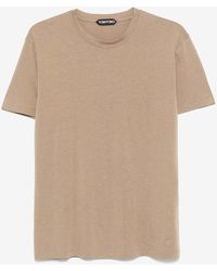 Tom Ford - Short-Sleeved Solid T-Shirt - Lyst