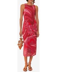 FARM Rio - Endless Summer Floral Midi Dress - Lyst
