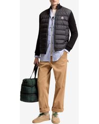 Moncler - Logo-Patched Zip-Up Jacket - Lyst