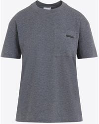 Brunello Cucinelli - Short-Sleeved Solid T-Shirt - Lyst