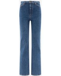 KHAITE - Danielle Straight-Leg Jeans - Lyst