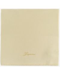 Jacquemus - Logo-Printed Rectangular Scarf - Lyst
