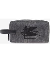 Etro - Pegaso Paisley Jacquard Pouch Bag - Lyst