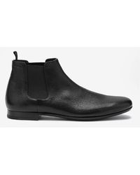 Prada - Leather Chelsea Boots - Lyst