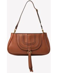 Chloé - Marcie Leather Clutch Bag - Lyst