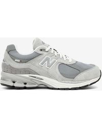 New Balance - 2002rx Low-top Sneakers In Suede And Mesh - Lyst
