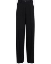 Balenciaga - Wool Tailored Pants - Lyst