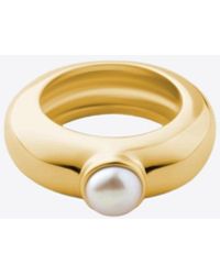 Eliou - Juliette Pearl Ring - Lyst