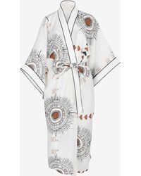 Maison La Plage - Gazelle Printed Kimono - Lyst