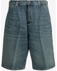 Carhartt - Og Single Knee Denim Shorts - Lyst