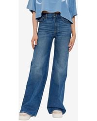 Chloé - Wide-Leg Buttoned Jeans - Lyst