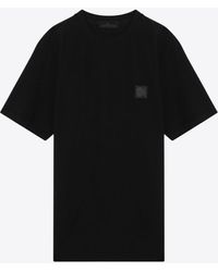 Stone Island - Logo Patch Crewneck T-Shirt - Lyst
