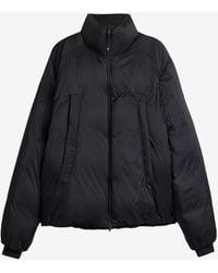 Y-3 - High-Neck Zip-Up Padded Jacket - Lyst
