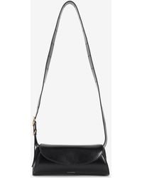 Jil Sander - Mini Cannolo Calf Leather Shoulder Bag - Lyst