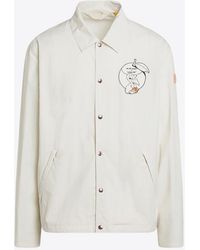 Moncler - X Gilga Farm By Donald Glover Comic Book Patch Shirt Jacket - Lyst