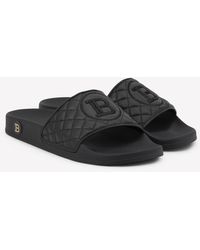 balmain slides womens