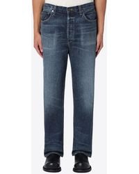 Agolde - Regenerated Washed Straight-Leg Jeans - Lyst